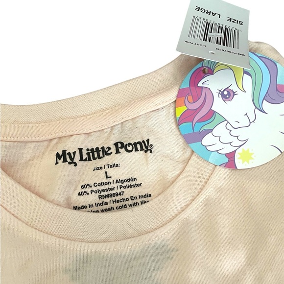 My Little Pony The Moon Tarot Card Graphic Tee Pink Short Sleeve Unisex Large - Picture 5 of 9